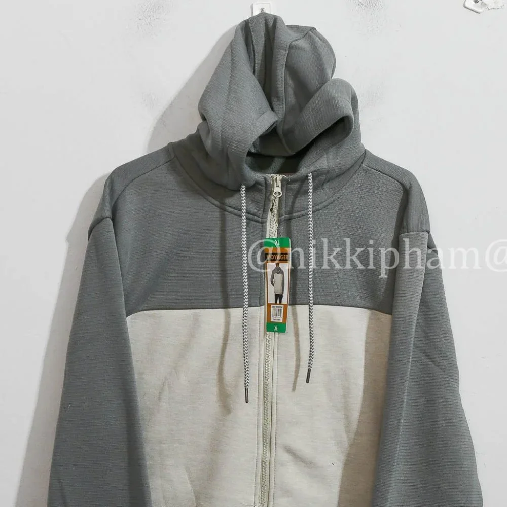Voyager Men's Full Zip Hoodie heavy weight - Picture 3 of 11